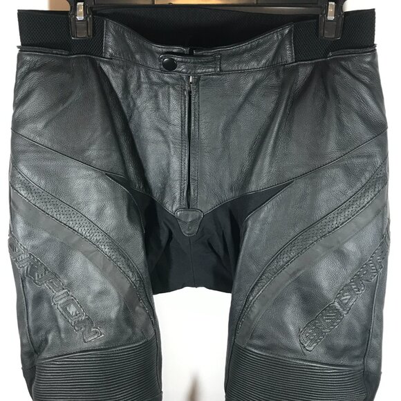 Scorpion Exo Sports U.S.A. Inc Men's X-Large Black Leather Motorcycle Pants - Picture 2 of 12